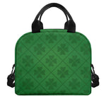 Shamrock St. Patrick's Day Pattern Print Insulated Lunch Bag