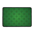 Shamrock St. Patrick's Day Pattern Print Kitchen Mat