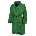 Shamrock St. Patrick's Day Pattern Print Men's Bathrobe