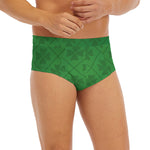 Shamrock St. Patrick's Day Pattern Print Men's Briefs