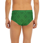 Shamrock St. Patrick's Day Pattern Print Men's Briefs