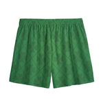 Shamrock St. Patrick's Day Pattern Print Mesh Shorts