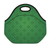 Shamrock St. Patrick's Day Pattern Print Neoprene Lunch Bag