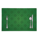 Shamrock St. Patrick's Day Pattern Print Placemat