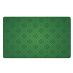 Shamrock St. Patrick's Day Pattern Print Polyester Doormat