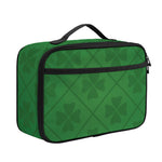 Shamrock St. Patrick's Day Pattern Print Portable Lunch Bag