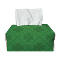 Shamrock St. Patrick's Day Pattern Print Rectangle Tissue Box Cover
