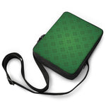 Shamrock St. Patrick's Day Pattern Print Rectangular Crossbody Bag