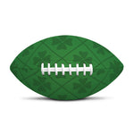 Shamrock St. Patrick's Day Pattern Print Rugby Ball