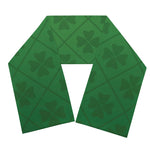 Shamrock St. Patrick's Day Pattern Print Scarf