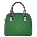 Shamrock St. Patrick's Day Pattern Print Shoulder Handbag