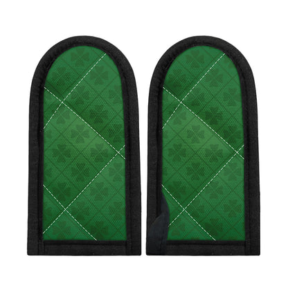 Shamrock St. Patrick's Day Pattern Print Skillet Handle Cover