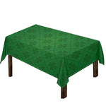 Shamrock St. Patrick's Day Pattern Print Tablecloth