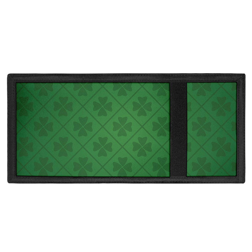 Shamrock St. Patrick's Day Pattern Print Trifold Wallet