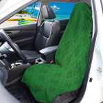 Shamrock St. Patrick's Day Pattern Print Waterproof Car Seat Cover