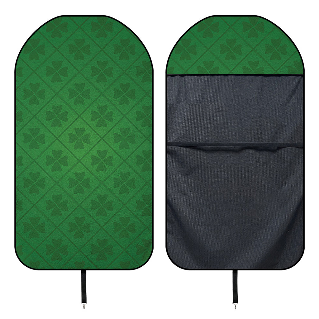 Shamrock St. Patrick's Day Pattern Print Waterproof Car Seat Cover