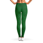 Shamrock St. Patrick's Day Pattern Print Women's Leggings