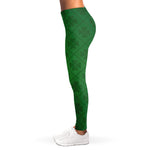 Shamrock St. Patrick's Day Pattern Print Women's Leggings