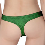 Shamrock St. Patrick's Day Pattern Print Women's Thong