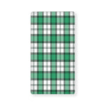 Shamrock St. Patrick's Day Tartan Print Baby Crib Sheet