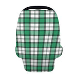 Shamrock St. Patrick's Day Tartan Print Baby Seat Cover