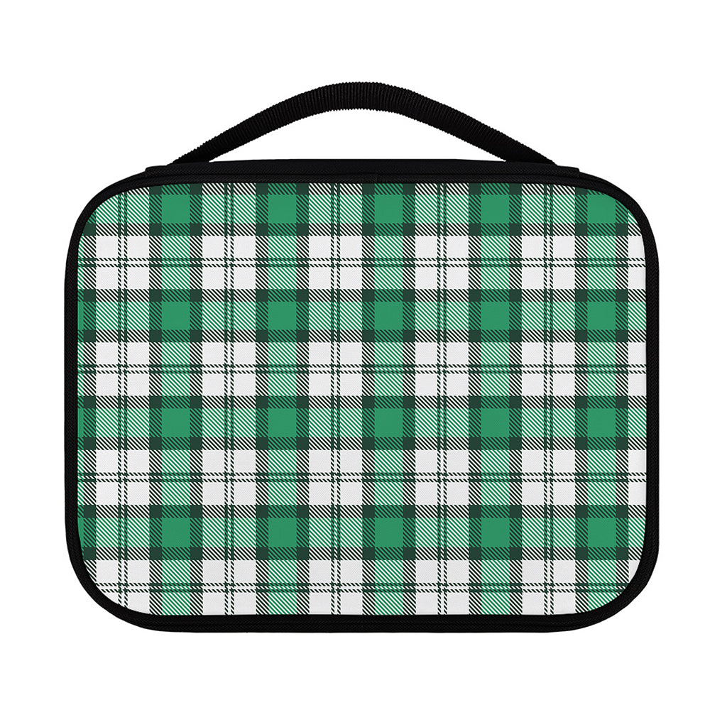 Shamrock St. Patrick's Day Tartan Print Classic Bible Case