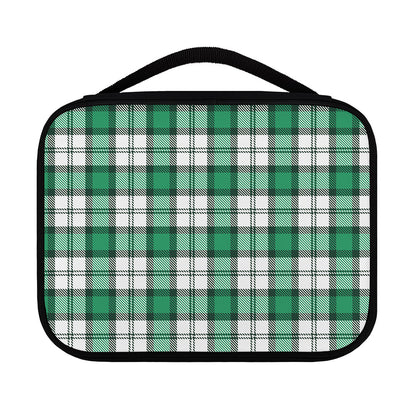 Shamrock St. Patrick's Day Tartan Print Classic Bible Case