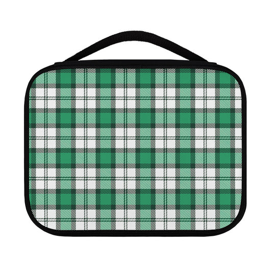 Shamrock St. Patrick's Day Tartan Print Classic Bible Case