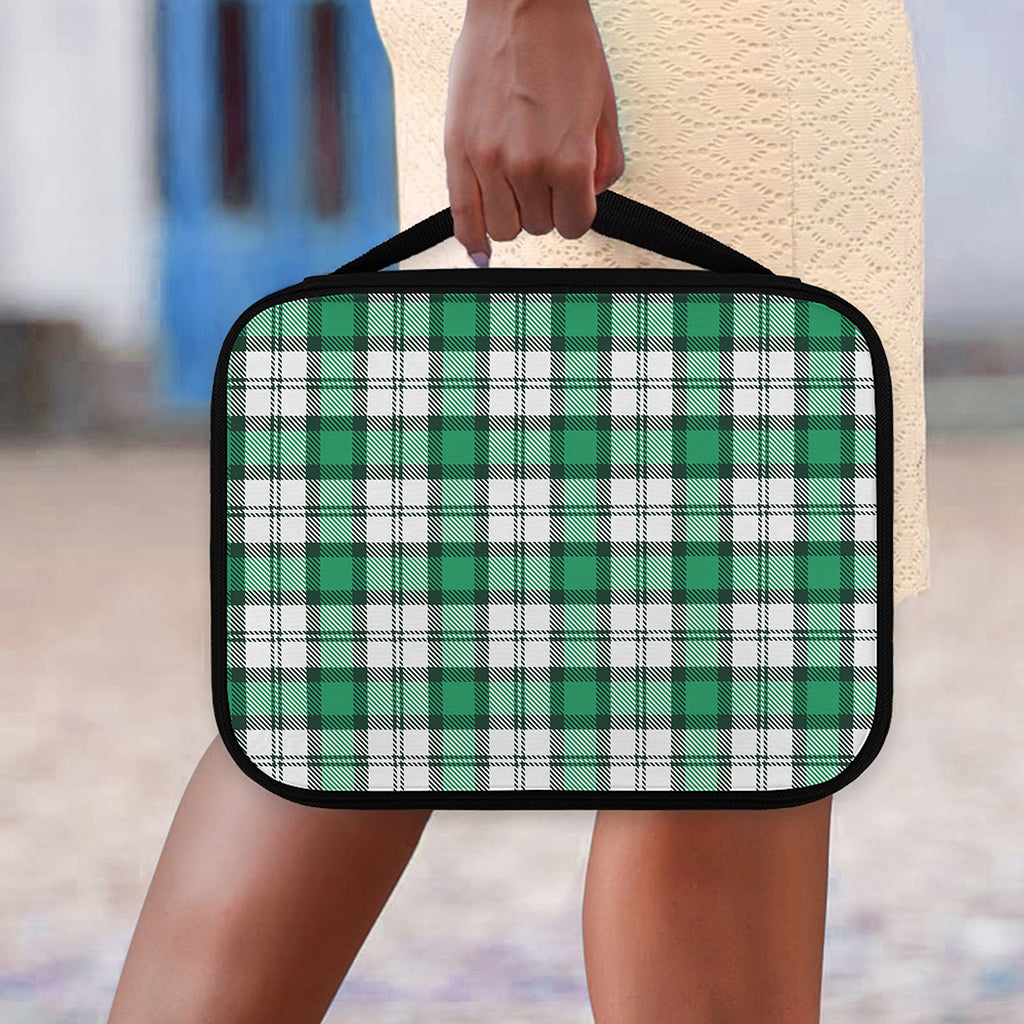 Shamrock St. Patrick's Day Tartan Print Classic Bible Case