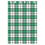 Shamrock St. Patrick's Day Tartan Print Curtain