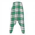 Shamrock St. Patrick's Day Tartan Print Hammer Pants