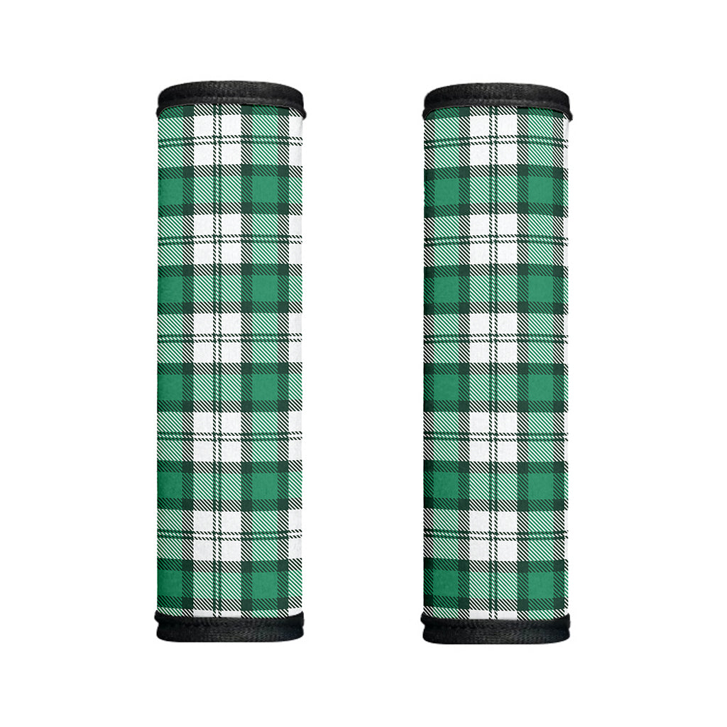 Shamrock St. Patrick's Day Tartan Print Handle Covers