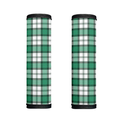 Shamrock St. Patrick's Day Tartan Print Handle Covers