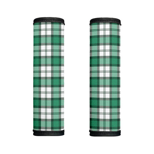 Shamrock St. Patrick's Day Tartan Print Handle Covers