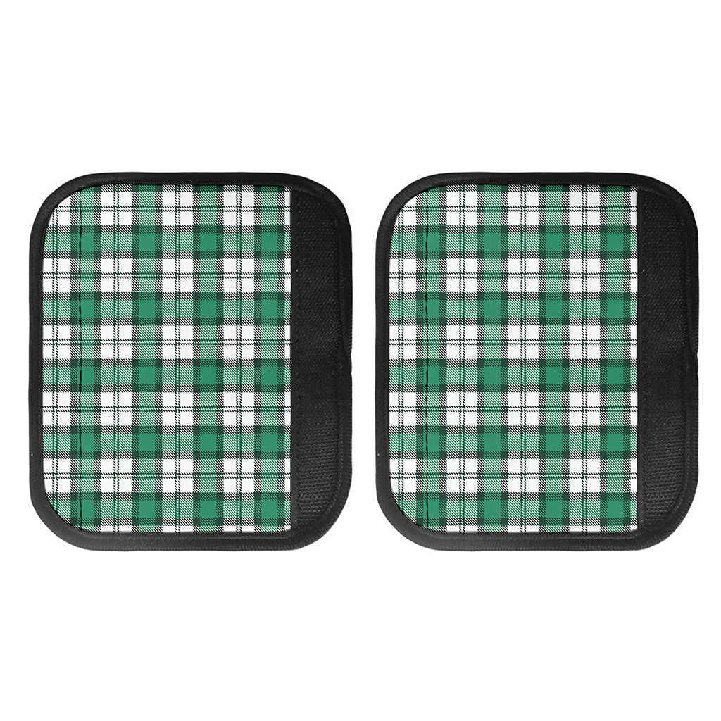 Shamrock St. Patrick's Day Tartan Print Handle Covers