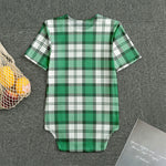 Shamrock St. Patrick's Day Tartan Print Men's Bodysuit