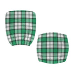 Shamrock St. Patrick's Day Tartan Print Office Chair Cover