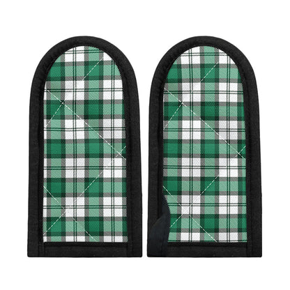 Shamrock St. Patrick's Day Tartan Print Skillet Handle Cover