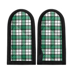Shamrock St. Patrick's Day Tartan Print Skillet Handle Cover
