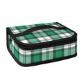 Shamrock St. Patrick's Day Tartan Print Small Lunch Bag