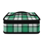 Shamrock St. Patrick's Day Tartan Print Small Lunch Bag