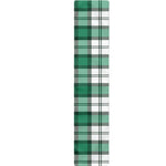 Shamrock St. Patrick's Day Tartan Print Table Runner