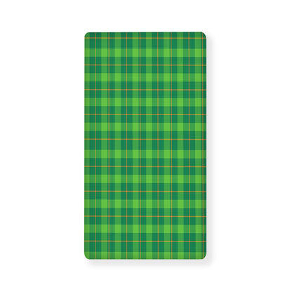 Shamrock Tartan St. Patrick's Day Print Baby Crib Sheet