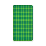 Shamrock Tartan St. Patrick's Day Print Baby Crib Sheet