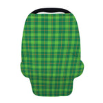 Shamrock Tartan St. Patrick's Day Print Baby Seat Cover