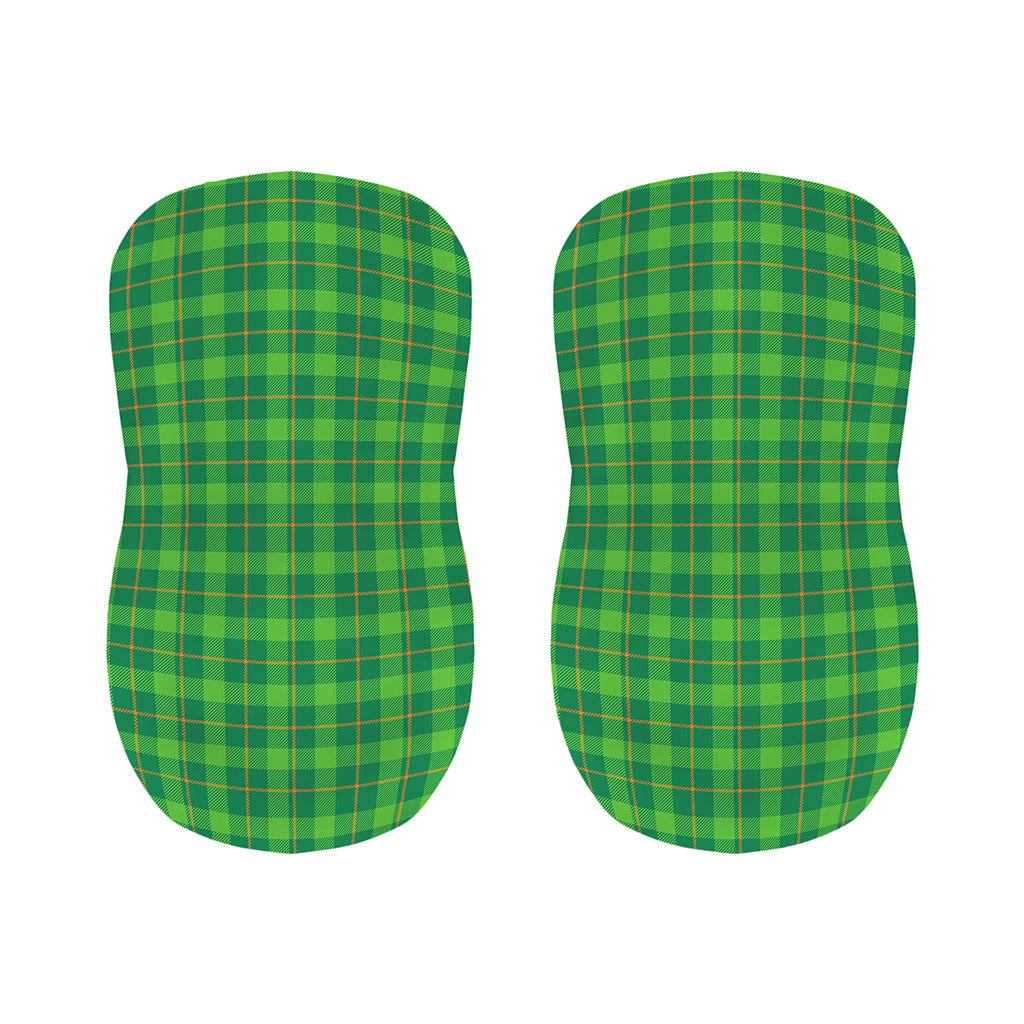 Shamrock Tartan St. Patrick's Day Print Bar Stool Covers