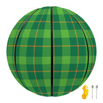 Shamrock Tartan St. Patrick's Day Print Basketball