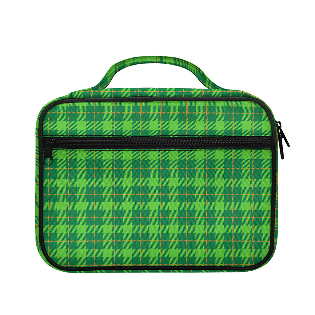 Shamrock Tartan St. Patrick's Day Print Briefcase Bible Bag