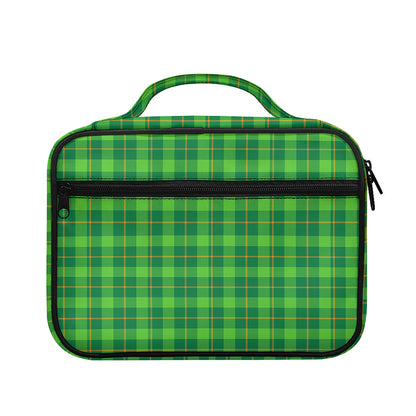 Shamrock Tartan St. Patrick's Day Print Briefcase Bible Bag