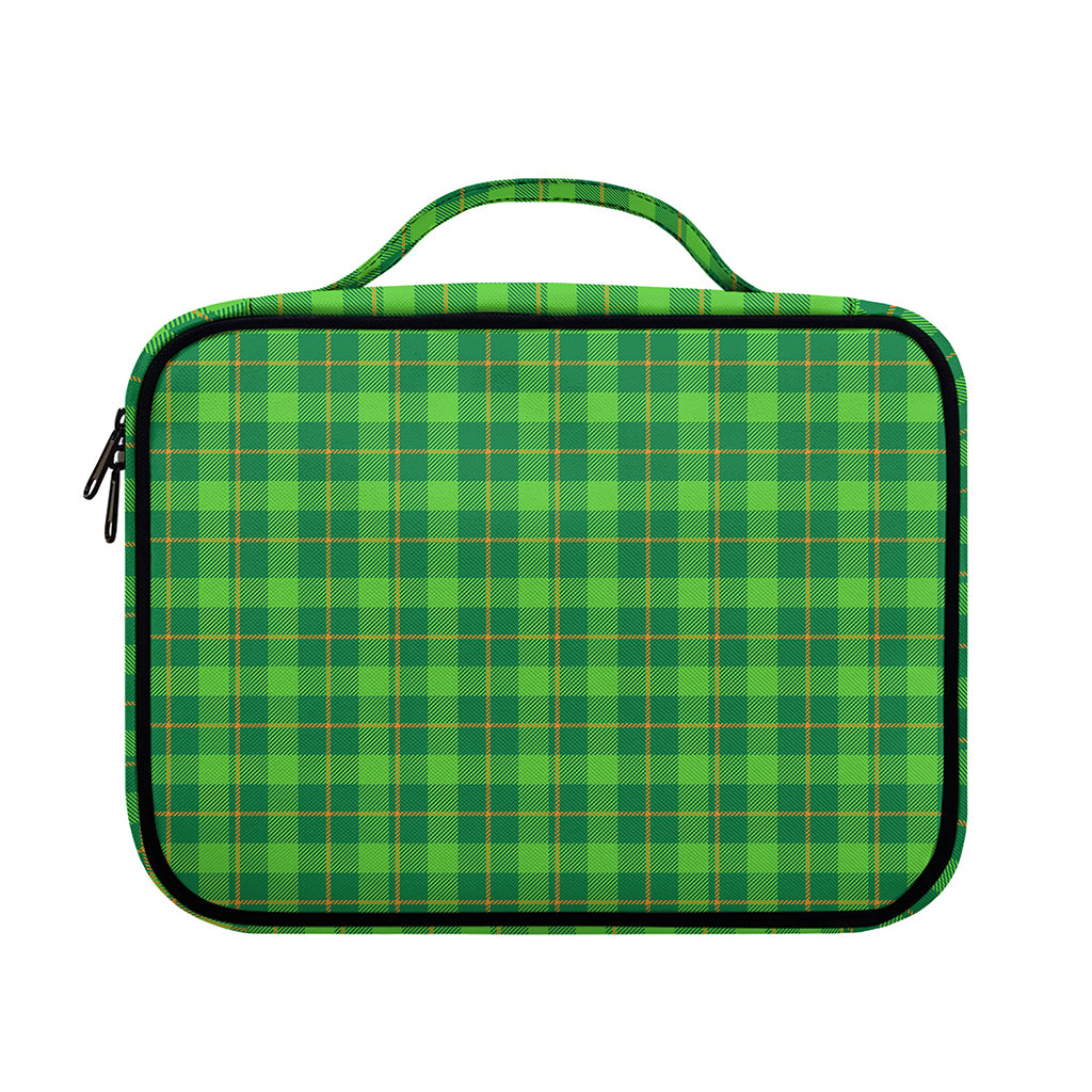 Shamrock Tartan St. Patrick's Day Print Briefcase Bible Bag